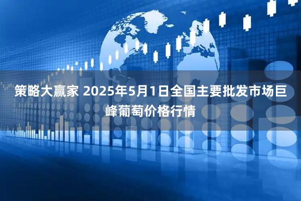 策略大赢家 2025年5月1日全国主要批发市场巨峰葡萄价格行情