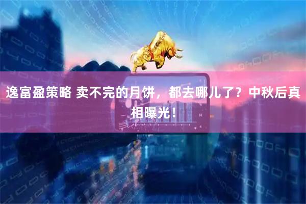 逸富盈策略 卖不完的月饼，都去哪儿了？中秋后真相曝光！